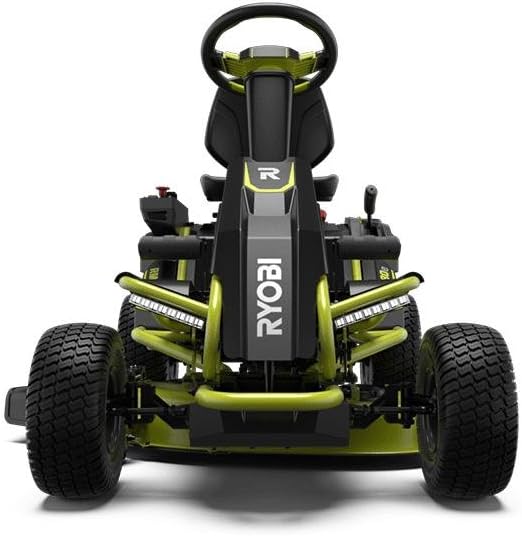 Ryobi 38" 100Ah Electric Rear-Engine Riding Lawn Mower Model RY48111